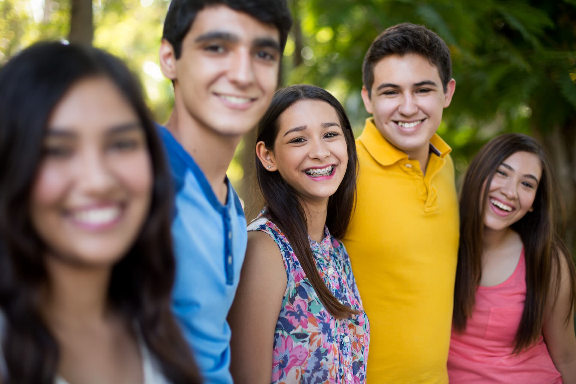 Groupe d'adolescent